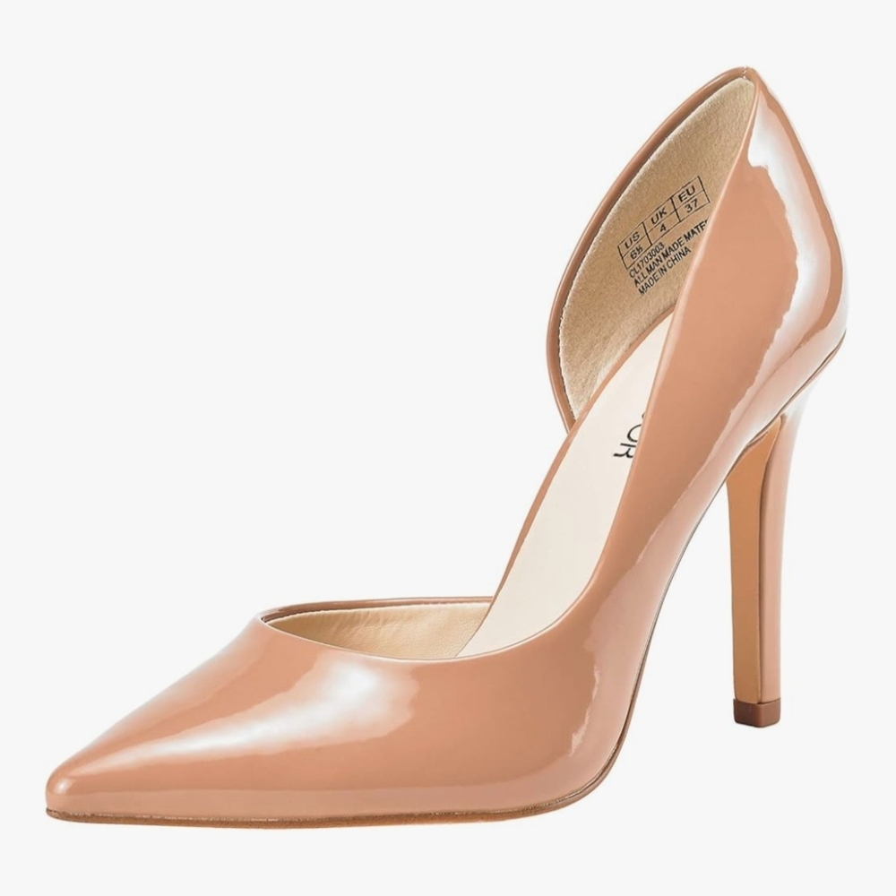 Chic Tan High Heel Pumps